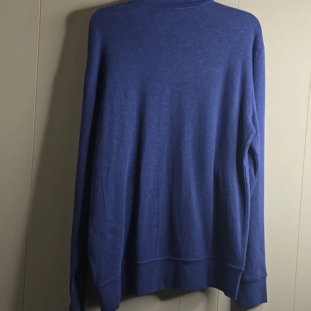 Polo Ralph Lauren Mens Double Knit Luxury Jersey Full Zip Sweater  Medium - Picture 10 of 12